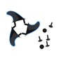 3 x G5 Rubber Edge Soft Board Fins and Screws 