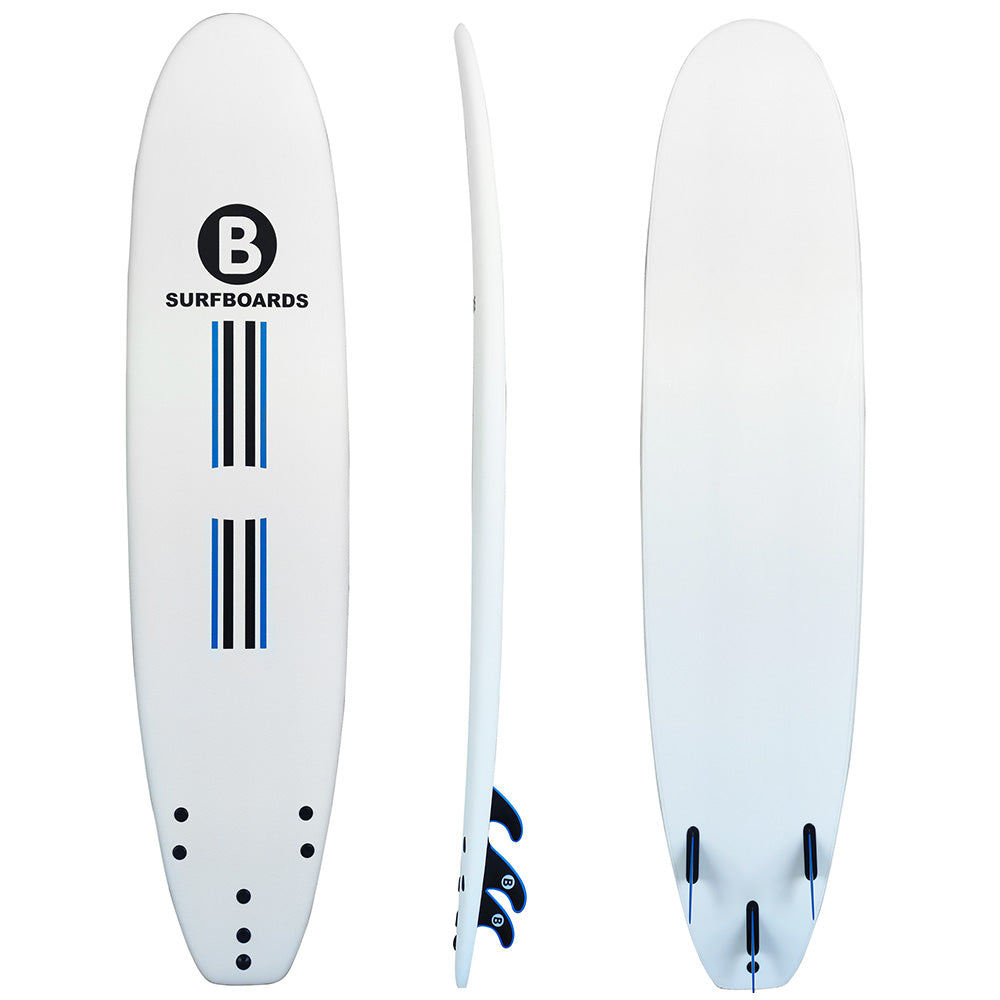 8’2 B SOFT BOARD White