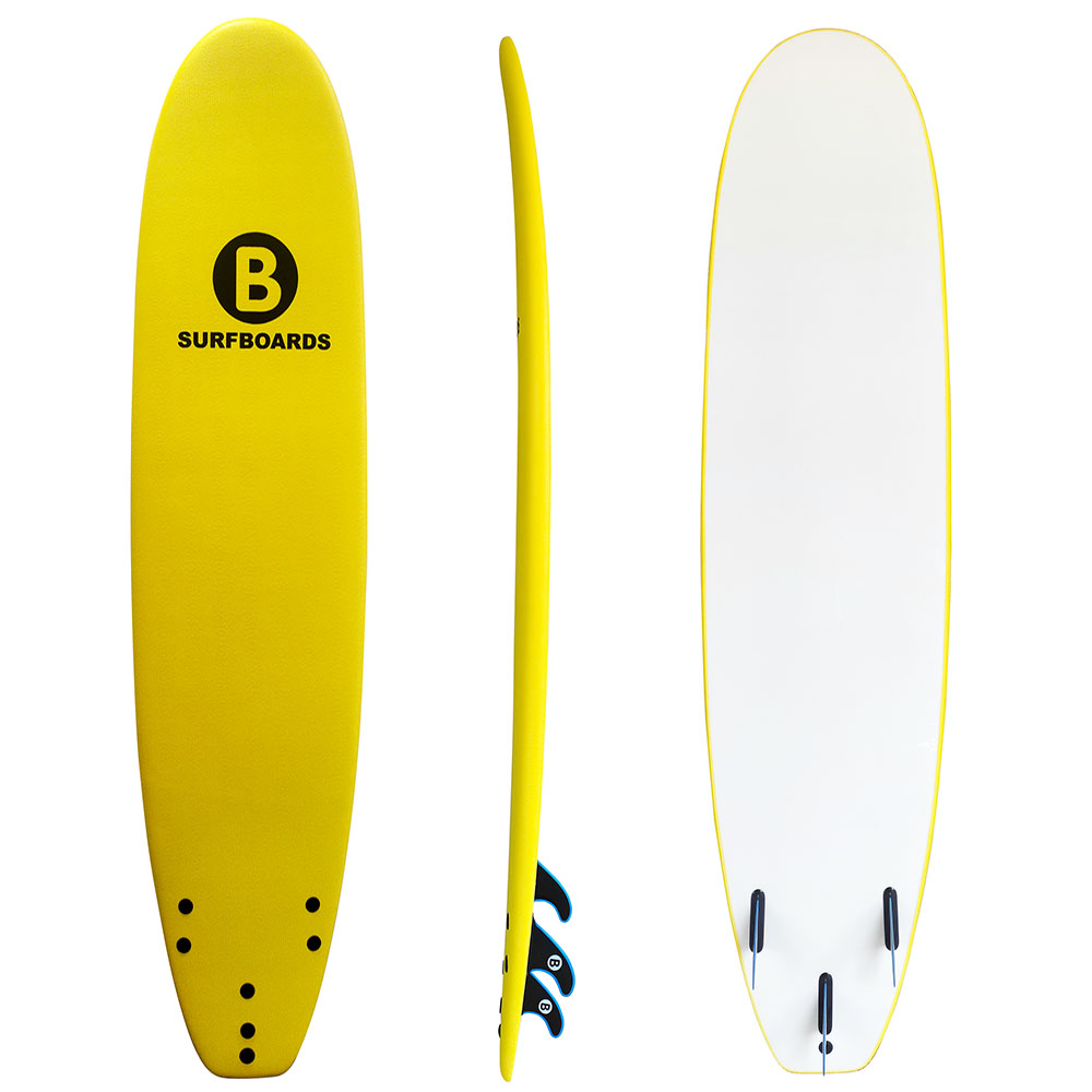 8’2 B SOFT BOARD Yellow